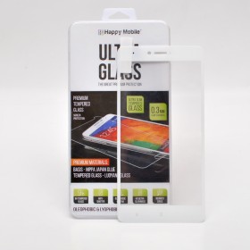 Защитное стекло для Xiaomi Redmi Note 4x - Happy Mobile 2.5D Full Screen (Белое)